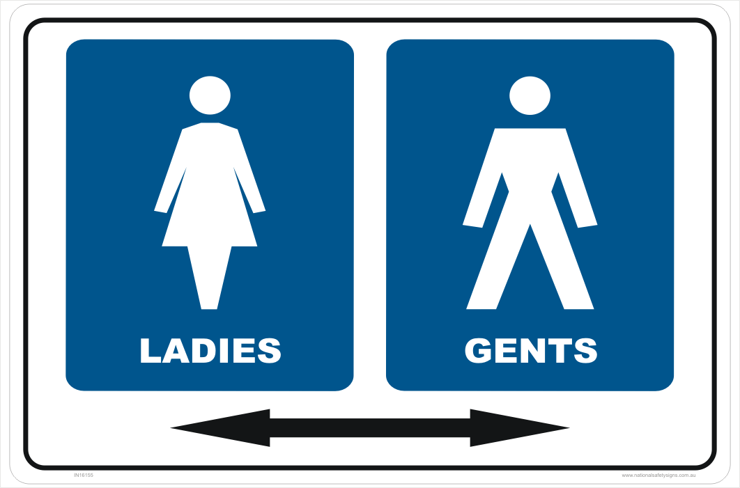 Ladies Toilet Sign Board