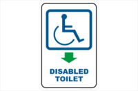Disabled Toilet, bathroom, restroom