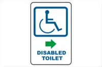 bathroom, restroom, Disabled Toilet