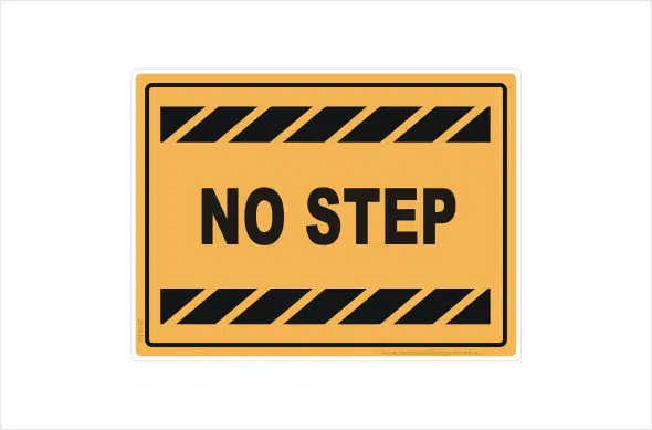 no step