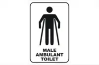 Male Ambulant Toilet