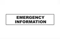 Emergency Information