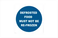 defrosted food