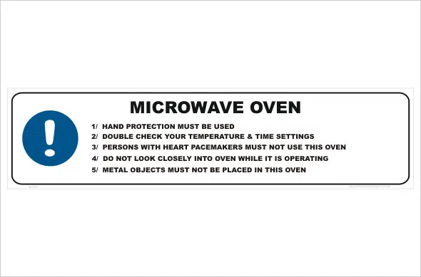 Microwave Oven procedure