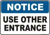 Use other Entrance