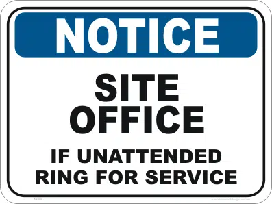 Site Office Signs