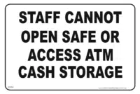 Staff Cannot Open Safe    SS2904