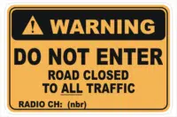 Logging Operations Road Closed