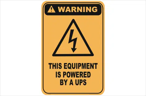 Powered by UPS