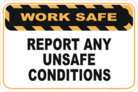 Report Unsafe Conditions
