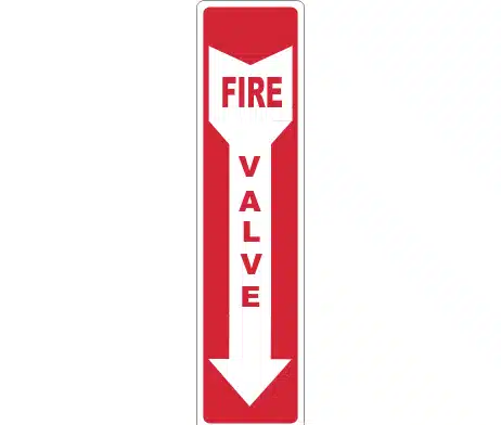 Fire Valve sign