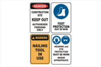 Building Site Signs