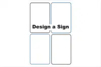 Design a combination Worksite Safety Sign