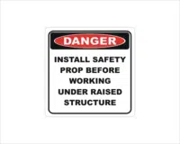 install safety prop