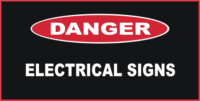 Electrical danger Signs