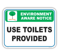 Use Toilets Provided       EN7012
