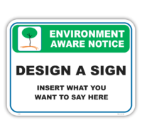 Environment Design a Sign EN7027