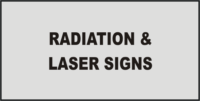 Information Radiation & Laser Signs