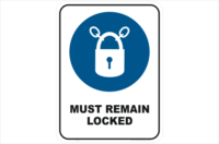 Must Remain Locked