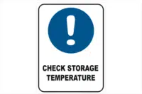 Check Storage Temperature