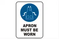 Apron Must be Worn