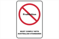 Design a Safety Sign for a Prohibited action