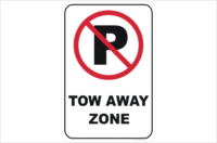 No Parking, Tow Away Zone