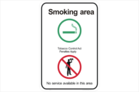 NT Smoking Area no service
