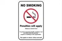 NT No Smoking in grounds