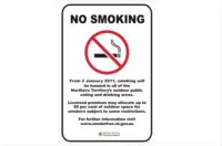 NT no smoking outdoor areas