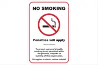 QLD No smoking penalties apply