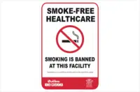 QLD Smoke-free smoking is banned at this facility