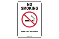 VIC No smoking penalties may apply
