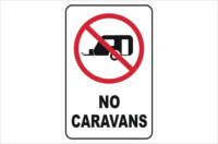 No Caravans