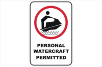 Jet Skis Allowed, personal watercraft permitted