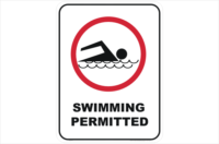 Swimming Permitted