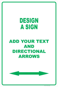 Parking Sign Customise your own sign RD159