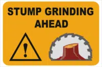 Stump Grinding Ahead