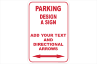 Parking Sign Customise your own sign