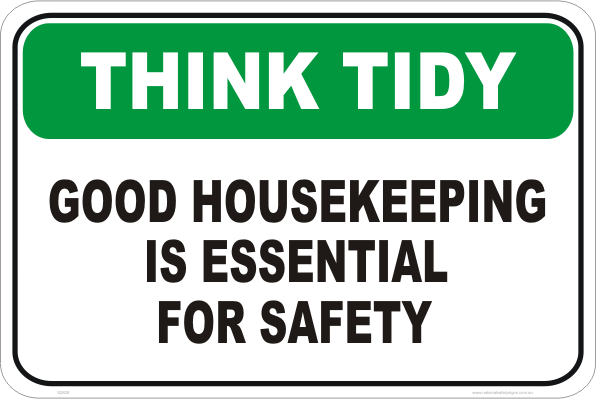 Housekeeping Signage