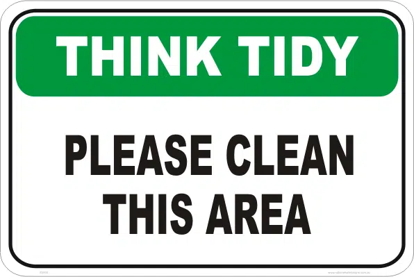 clean this area