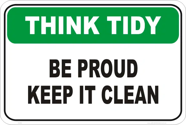 keep it clean