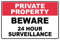 Private Property Signs     S2861