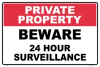 Private Property Signs S2861