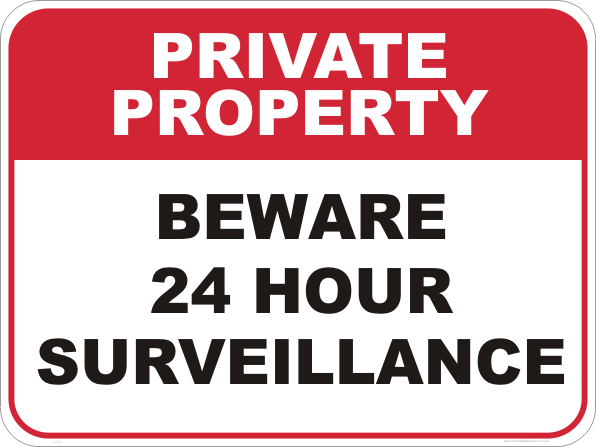 Printable Private Signs