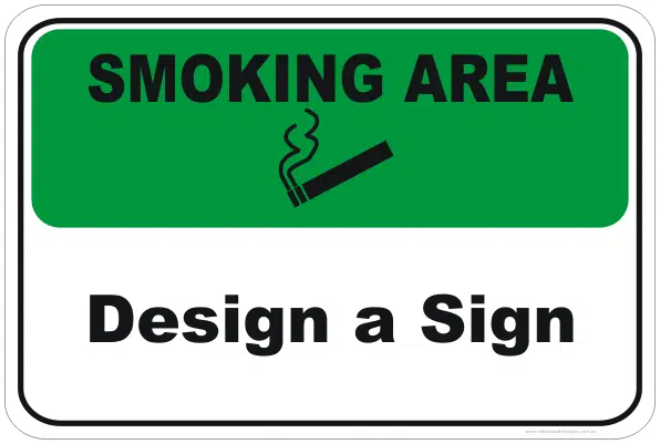 smoking area