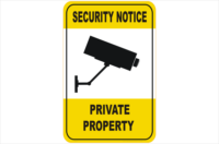 Security CCTV private property