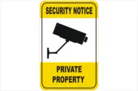 Security CCTV private property