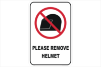 remove helmet