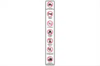 service station pole sign